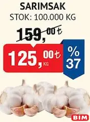 SARIMSAK KG SARIMSAK KG